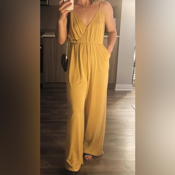 Wilfred Pants - Wilfred Melodie Mustard Jumpsuit Size M